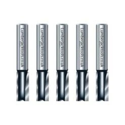Lumberjack 1/4" Kitchen Worktop Router Cutter 5 Pack 12mm X 19mm Flute