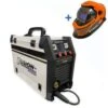 Autojack Synergic Dual Action MIG Welder+ Weld Helmet