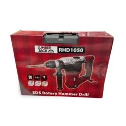 Lumberjack SDS Rotary Hammer Drill 1050W With Drill Bits And Chisel Included -Home Tools Shop 11 rhd