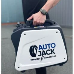 Autojack Petrol Generator Quiet Portable Suitcase Camping Inverter 1200W -Home Tools Shop 12 ig1200