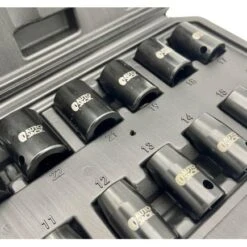 Autojack 13 Piece 1/2" Sq. Drive Metric Impact Socket Set -Home Tools Shop 13pc 6