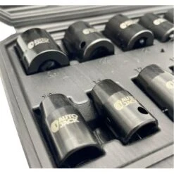 Autojack 13 Piece 1/2" Sq. Drive Metric Impact Socket Set -Home Tools Shop 13pc 7