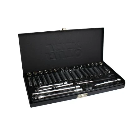 Autojack 41 Piece 1/4" Sq Drive Metric / Imperial Socket Set 1 Autojack 41 Piece 1/4" Sq Drive Metric / Imperial Socket Set