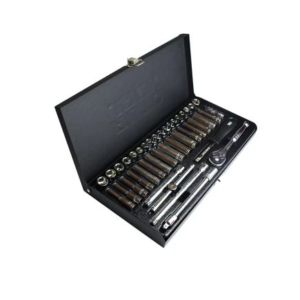 Autojack 41 Piece 1/4" Sq Drive Metric / Imperial Socket Set 2 Autojack 41 Piece 1/4" Sq Drive Metric / Imperial Socket Set - Image 2