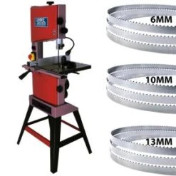 Lumberjack Professional 10" Bandsaw With 3 Extra Spare Blades