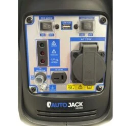Autojack Petrol Generator Quiet Portable Suitcase Camping Inverter 800W -Home Tools Shop 6 ig950