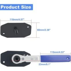 Autojack Brake Caliper Ratchet Tool Car Ratcheting Piston Spreader -Home Tools Shop BCP4 1 3