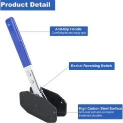 Autojack Brake Caliper Ratchet Tool Car Ratcheting Piston Spreader -Home Tools Shop BCP4 1 6