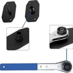 Autojack Brake Caliper Ratchet Tool Car Ratcheting Piston Spreader -Home Tools Shop BCP4 1 7