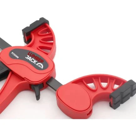 Lumberjack 300mm Fast Clamps Bar Spreader One Handed Quick Grip Set 2 Lumberjack 300mm Fast Clamps Bar Spreader One Handed Quick Grip Set - Image 2