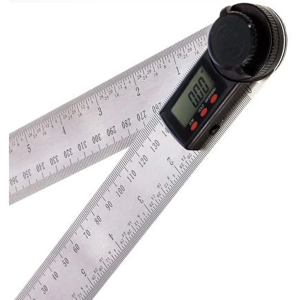 Lumberjack Digital LCD Angle Finder Stainless Steel Rule Trend 200mm Ruler 360 Degree Gauge 6 Lumberjack Digital LCD Angle Finder Stainless Steel Rule Trend 200mm Ruler 360 Degree Gauge - Image 6