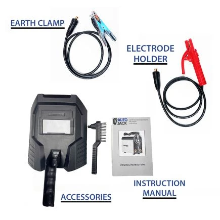 Autojack 140Amp Inverter Welder DC MMA Lift TIG Portable Lightweight 13 Autojack 140Amp Inverter Welder DC MMA Lift TIG Portable Lightweight - Image 13