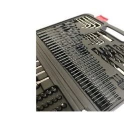Lumberjack 150 Piece Drill Bit Set HSS Masonry Wood Screwdriver Bits -Home Tools Shop DBS1506