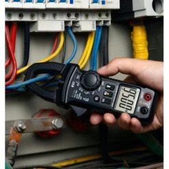 Autojack Digital Clamp Meter AC/DC Current Voltage Multimeter Temp Volt Amp Tester Flashlight -Home Tools Shop DCM600 NEW3