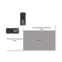 Autojack Handheld Digital Laser Point Distance Meter Tape Range Finder Measure 40m 131ft -Home Tools Shop DL40M NEW9