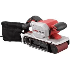 Lumberjack 4" Electric Belt Sander With Dust Bag 230V