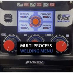 Autojack Professional Inverter Welder, Synergic, Pulsed MIG / MAG / MMA Welding Machine -Home Tools Shop IMIG 200DNEW7