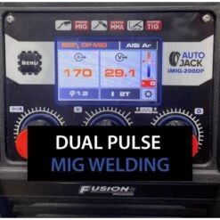 Autojack Professional Inverter Welder, Synergic, Pulsed MIG / MAG / MMA Welding Machine -Home Tools Shop IMIG 200DNEW8