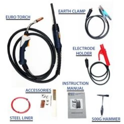 Autojack Professional Inverter Welder, Synergic, Pulsed MIG / MAG / MMA Welding Machine -Home Tools Shop INCLUDES 001