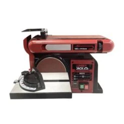 Lumberjack Belt & Disc Bench Top Sander Linisher Heavy Duty Cast Iron Base -Home Tools Shop Image013