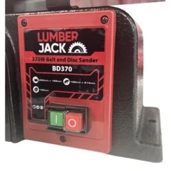 Lumberjack Belt & Disc Bench Top Sander Linisher Heavy Duty Cast Iron Base -Home Tools Shop Image1