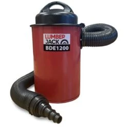 Lumberjack 1200W 50L Dust Chip Collector Extractor Hose Extraction 240V Workshop