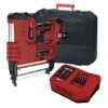 Lumberjack Cordless 20V XPSERIES Nail & Staple Gun Kit Fast Charger And 2Ah Battery With Case