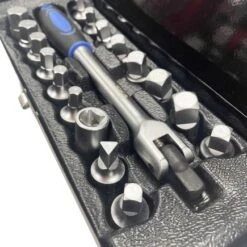 Autojack 18 Piece Oil Drain Sump Plug Key Socket Set 3/8" Drive -Home Tools Shop ODS18 9.jpg