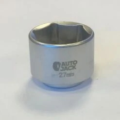 Autojack 5 Piece Oil Filter Set 3/8" Dr 24, 27, 32, 36, 38mm Removal Tool Case -Home Tools Shop OFS5KIT 5