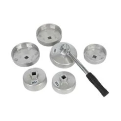 Autojack 23pcs Oil Filter Removal Cap Cup Wrench Socket Tool Kit Compatible For BMW VW Universal -Home Tools Shop OFW23P 4