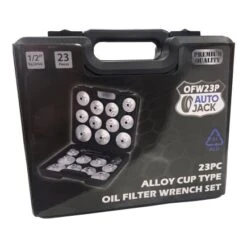 Autojack 23pcs Oil Filter Removal Cap Cup Wrench Socket Tool Kit Compatible For BMW VW Universal -Home Tools Shop OFW23P 9.jpg