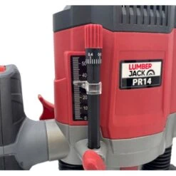 Lumberjack 1/4" Plunge Router With Variable Speed And Fine Height Adjustment -Home Tools Shop PR14NEW 3