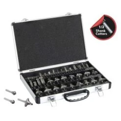 Lumberjack RCS35P 35 Piece 1/2" Router Cutter Set