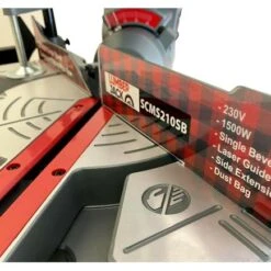 Lumberjack 8" Compound Sliding Mitre Saw Single Bevel -Home Tools Shop SCMS210SB 5