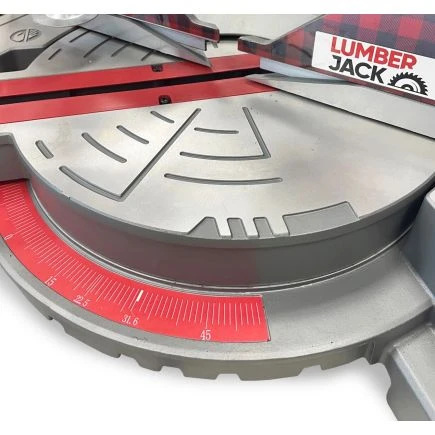 Lumberjack 10" Compound Sliding Mitre Saw Double Bevel 2 Lumberjack 10" Compound Sliding Mitre Saw Double Bevel - Image 2