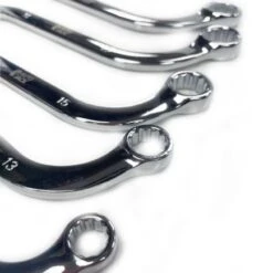 Autojack 5 Piece Metric S Type Spanner Shape Wrench Set -Home Tools Shop SRS5P 03