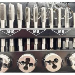 Autojack 32 Piece Metric Tap & Die Set Split Dies -Home Tools Shop TDS32 9