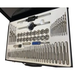 Autojack Metric Tap & Die Set 76 Piece Split Dies Wrench Kit -Home Tools Shop TDS76 3