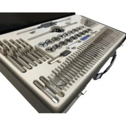 Autojack Metric Tap & Die Set 76 Piece Split Dies Wrench Kit -Home Tools Shop TDS76 4