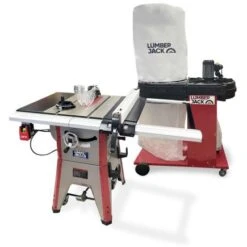 Lumberjack Professional 10" Cast Iron Table Saw & 130L Dust Extractor