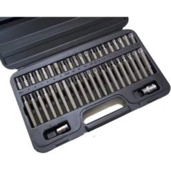 Autojack 42 Piece TRX-Star Hex Ribe Spline Bit Socket Set -Home Tools Shop TSB42 3