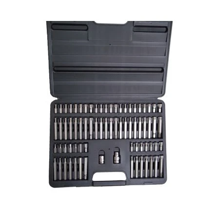 Autojack 74 Piece TRX-Star Hex Ribe Spline Bit Socket Set 1 Autojack 74 Piece TRX-Star Hex Ribe Spline Bit Socket Set
