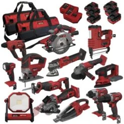 Lumberjack Cordless 20V XPSERIES 14 Piece Power Tool Kit