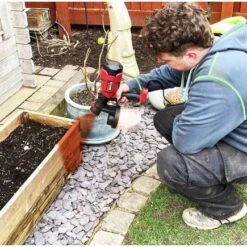 Lumberjack Electric Spray Paint Gun Painting Tool For Fence Walls & Indoor -Home Tools Shop action1SP