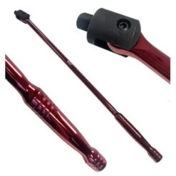 Autojack 750mm 1/2" Sq Drive Breaker Bar With Flexi Knuckle Red