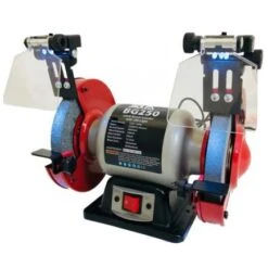 Lumberjack 6" Bench Top Grinder Sander With LED Light