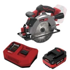 Lumberjack 20V Circular Saw 1x 4Ah Battery & Fast Charger