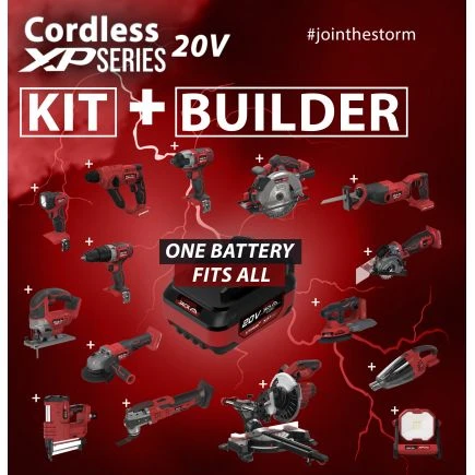 Lumberjack 20V Multi Tool 1x 4Ah Battery & Fast Charger 2 Lumberjack 20V Multi Tool 1x 4Ah Battery & Fast Charger - Image 2