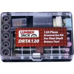 Lumberjack 120 Piece Multipurpose Rotary Tool Accessory Set