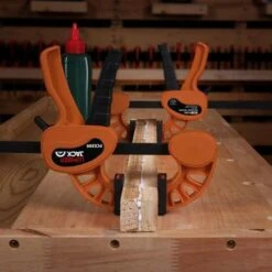 Lumberjack 300mm Fast Clamps Bar Spreader One Handed Quick Grip Set 11 Lumberjack 300mm Fast Clamps Bar Spreader One Handed Quick Grip Set -Home Tools Shop ljclamp1